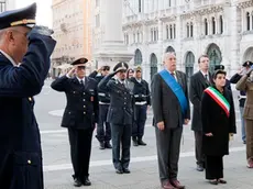 Silvano Trieste 31/10/2011 Piazza Unita', commemorazione Caduti