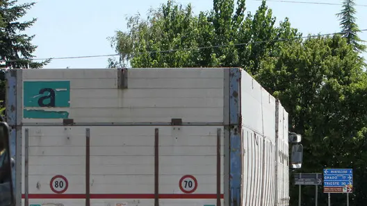 Bonaventura Monfalcone-18.07.2012 Traffico camion-Pieris-foto di Katia Bonaventura