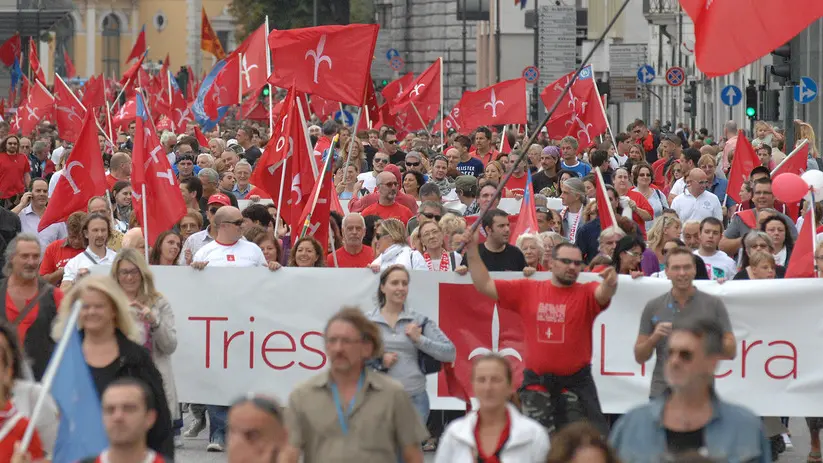 Lasorte Trieste 15/09/13 - Corteo Movimento Trieste Libera, TLT