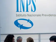 17/05/2012 Roma, in corso alla Fiera di Roma il Forum della PA 2012. Nella foto lo stand dell' INPS Istituto Nazionale della Previdenza Sociale