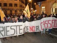 Silvano Trieste 10/12/2012 Cattedra di San Giusto, i manifestanti, i disordini