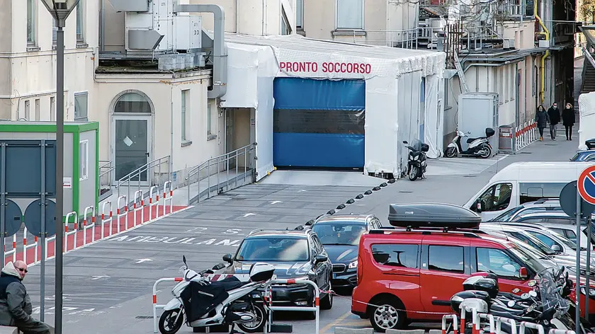 Il Pronto Soccorso del Burlo. (Foto di archivio di Massimo Silvano)