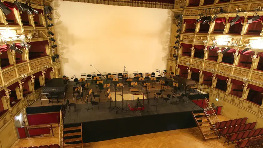 Lasorte Trieste 18/01/2021 - Teatro Giuseppe Verdi, Palco, Platea