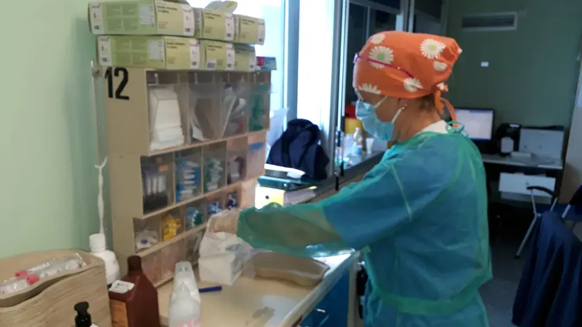 Silvano Trieste 2020-03-31 Terapia Intensiva, Ospedale di Cattinara