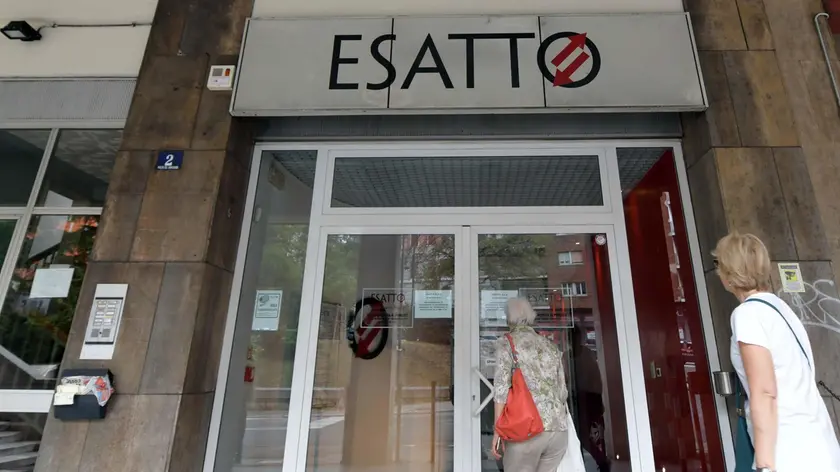 La sede di Esatto in piazza Sansovino