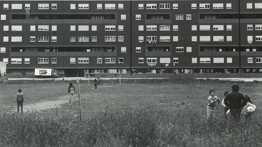 Case popolari al Peep est di via di Giusto (Udine, 1974-’75)