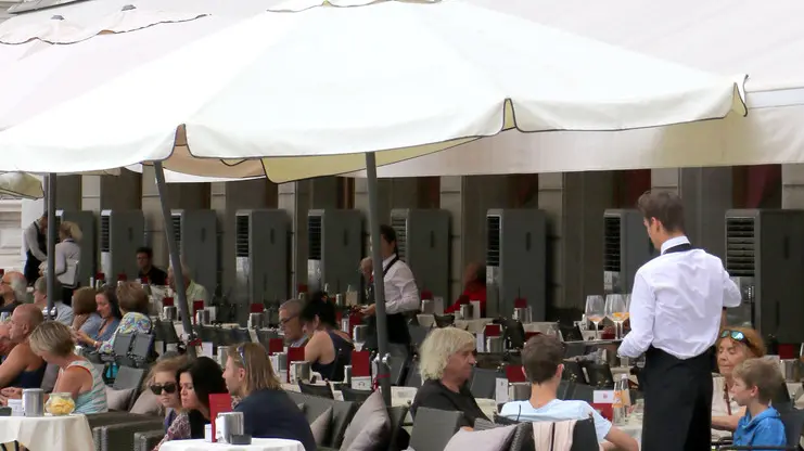 Lasorte Trieste 03/07/17 - Piazza Unità per G7, Caffè degli Specchi