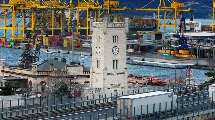 La Torre del Lloyd, sede dell'Autorità portuale di Trieste