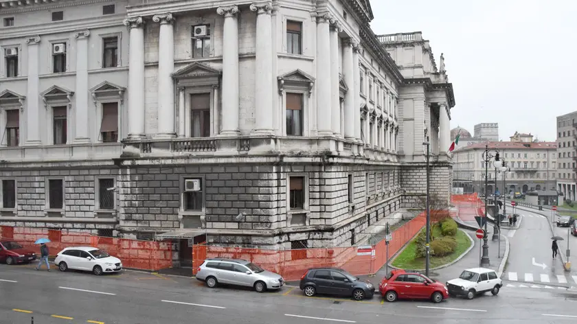 Lasorte Trieste 24/02/17 - Tribunale transennato