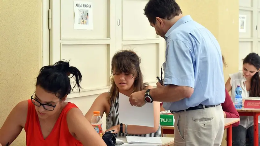 Foto BRUNI 20.06.2018 L'esame di maturità ai Licei Dante e Petrarca