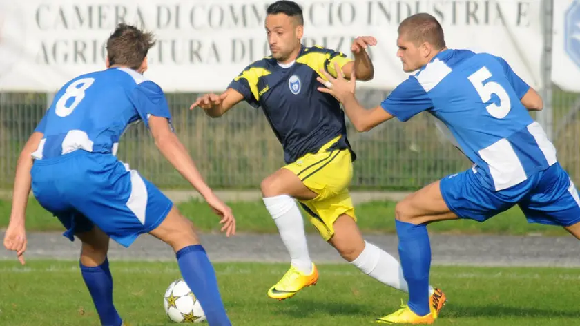 Bumbaca Gorizia 19.10.2013 Calcio ISM Corno Fotografia di Pierluigi Bumbaca