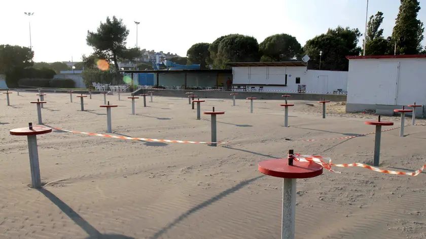 Bonaventura Monfalcone-18.05.2014 Zona recintata preventivamente-Parco delle Rose-Grado-foto di Katia Bonaventura