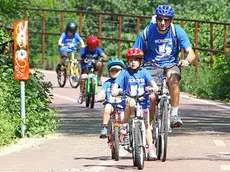 Piccoli e grandi cicloturisti