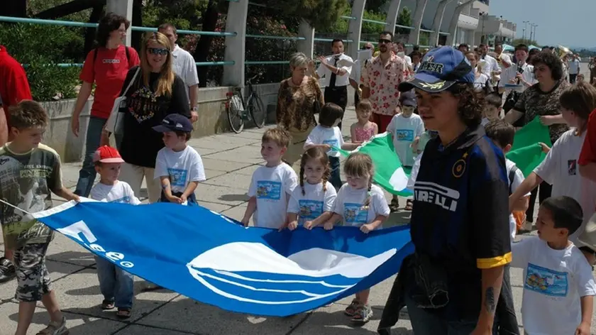 Bumbaca Gorizia Grado, bandiera blu