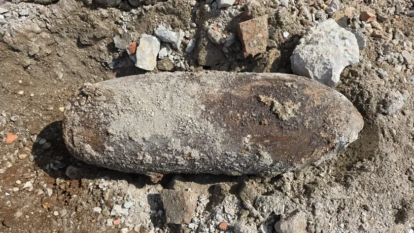 La nuova bomba trovata a Gorizia