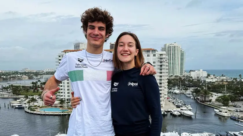 I triestini Andrea Barnaba ed Elisa Cosetti