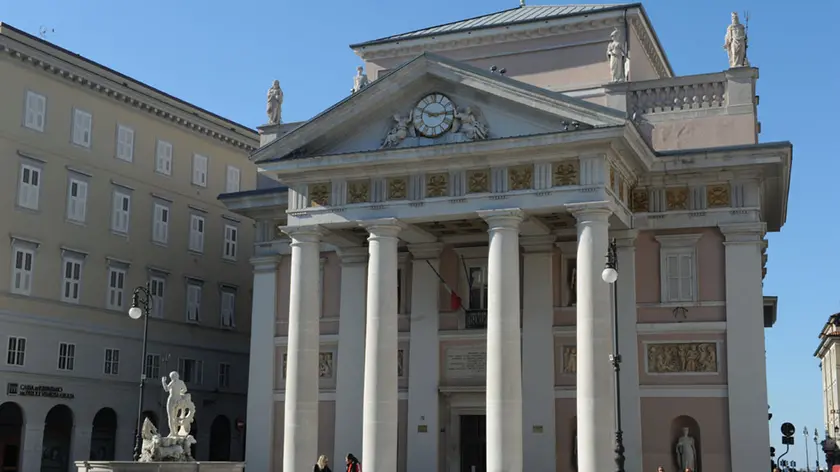 La Camera di commercio di Trieste, in piazza dela Borsa