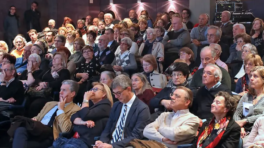 Il pubblico a una conferenza di Science & the city lo scorso anno al Revoltella