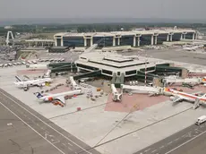 Veduta dell'aeroporto di Fiumicino