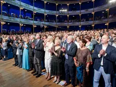 Il teatro Rossetti gremito alla scorsa edizione della "Notte degli angeli"