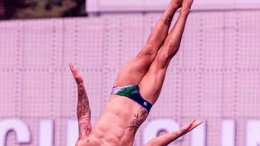 DE ROSE Alessandro Italy ITA Gwangju South Korea 24/07/2019 High Diving Men final 18th FINA World Aquatics Championships Chosun University Photo © Giorgio Scala / Deepbluemedia / Insidefoto