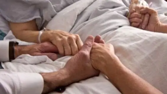 Un'immagine simbolo di cure palliative. Il Veneto è la prima regione d'Italia per qualità del servizio