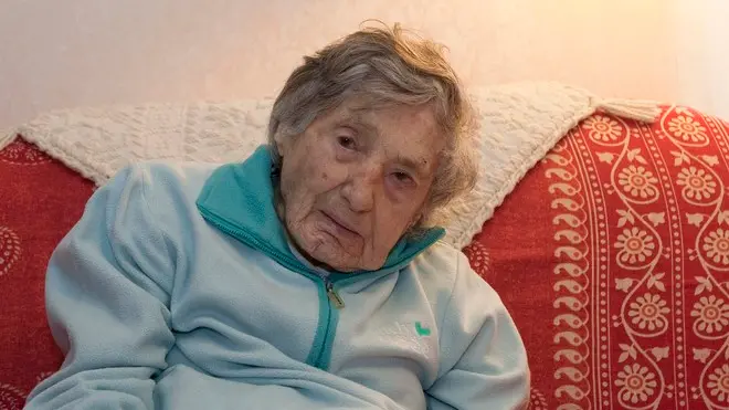 Silvano Trieste 03/11/2012 La Signora Albina Andrighetti, 107 anni