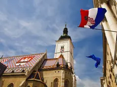 La chiesa di San Marco, uno degli edifici simbolo di Zagabria