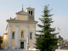 L’albero di Natale “local” di Turriaco (Foto Bonaventura)