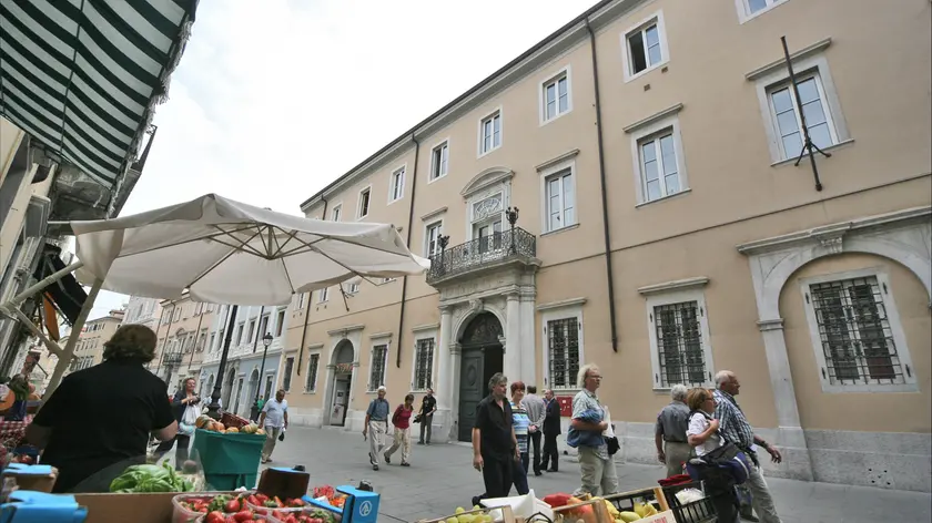 La sede della Curia di Trieste, in via Cavana