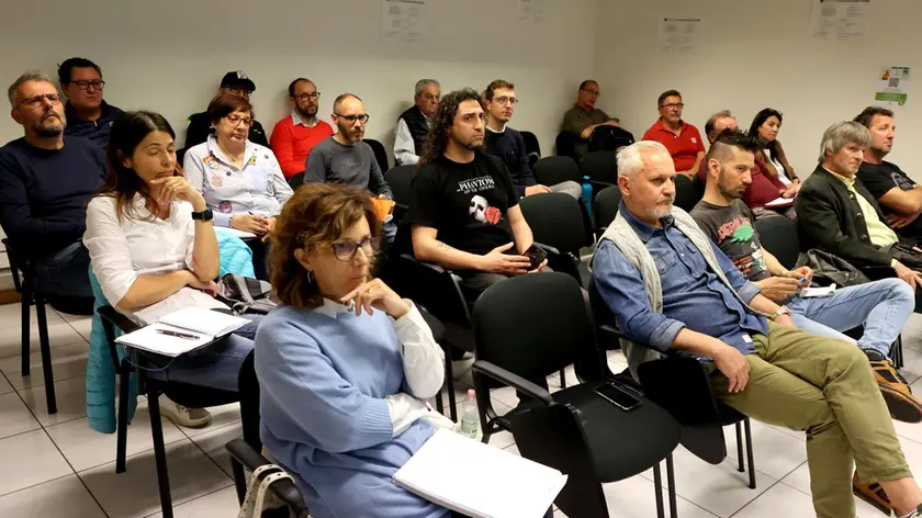 La riunione svoltasi alla Confcommercio