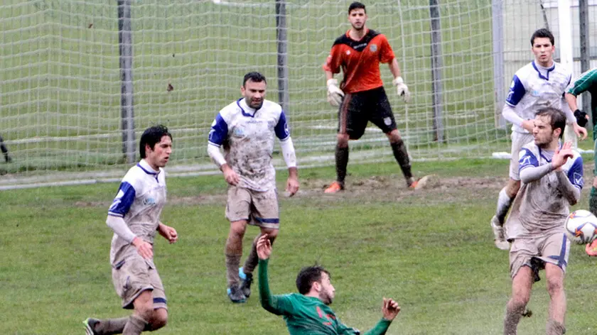 Bonaventura Monfalcone-14.02.2016 Calcio Ufm-Liventina-Monfalcone-foto di Katia Bonaventura