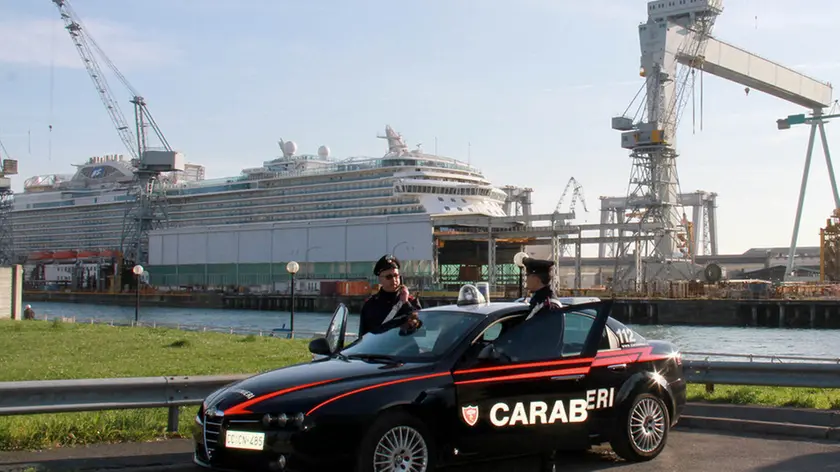 Bonaventura Monfalcone-11.03.2014 Operazione caporalato Fincantieri-Carabinieri-Monfalcone-foto di Katia Bonaventura