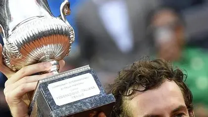 Andy Murray. ANSA/CLAUDIO ONORATI