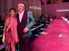 L'ex sindaco Dipiazza con la nuova compagna Claudia all'ultima sfilata di ITS