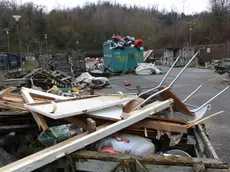 La discarica di via Giustiniani (foto Marega)