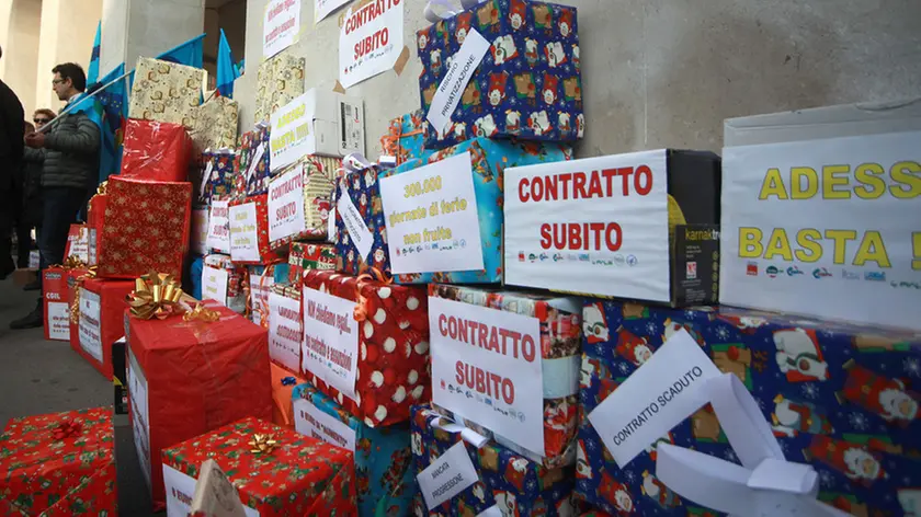 Lasorte Trieste 15/12/15 - Piazza Oberdan, Regione, Manifestazione Sindacati Pubblico Impiego