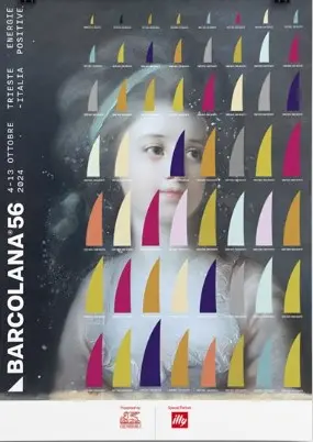Forme, colori e concetti diversi: è sempre Trieste la protagonista dei manifesti della Barcolana. Nel corso degli anni, ogni artista ha saputo intrappolare la festa della vela in una sola immagine, giocando con i colori della città e con le sue riconoscibili forme. Così si rincorrono le barche sullo sfondo blu, le bandiere bianche con i suoi messaggi e il vento amico delle vele