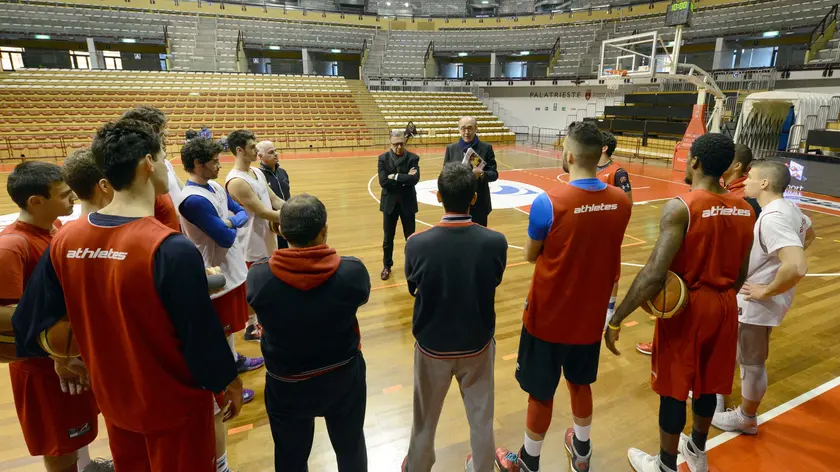 Marzini e Ghiacci con la squadra