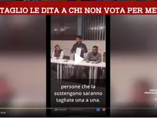 Uno screenshot tratto dalla trasmissione de La7