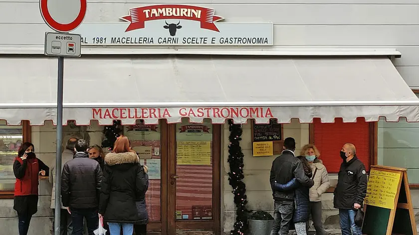 Lasorte Trieste 21/12/20 - Piazza Goldoni, Macelleria Tamburini