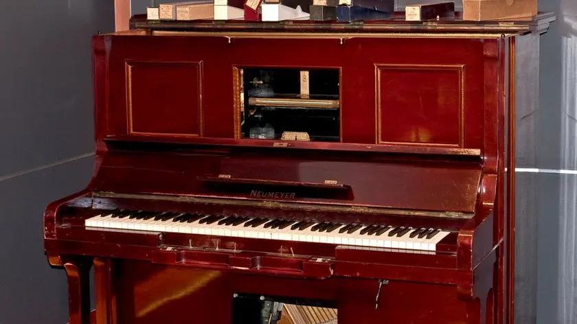 In pianoforte della collezione dello Schmidl