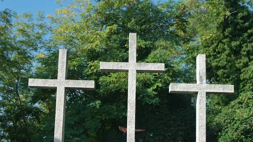 Bumbaca Gorizia Calvario, le tre Croci