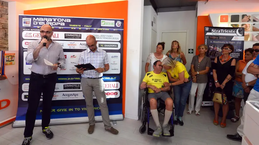 Un'immagine delle premaizioni della Bavisela