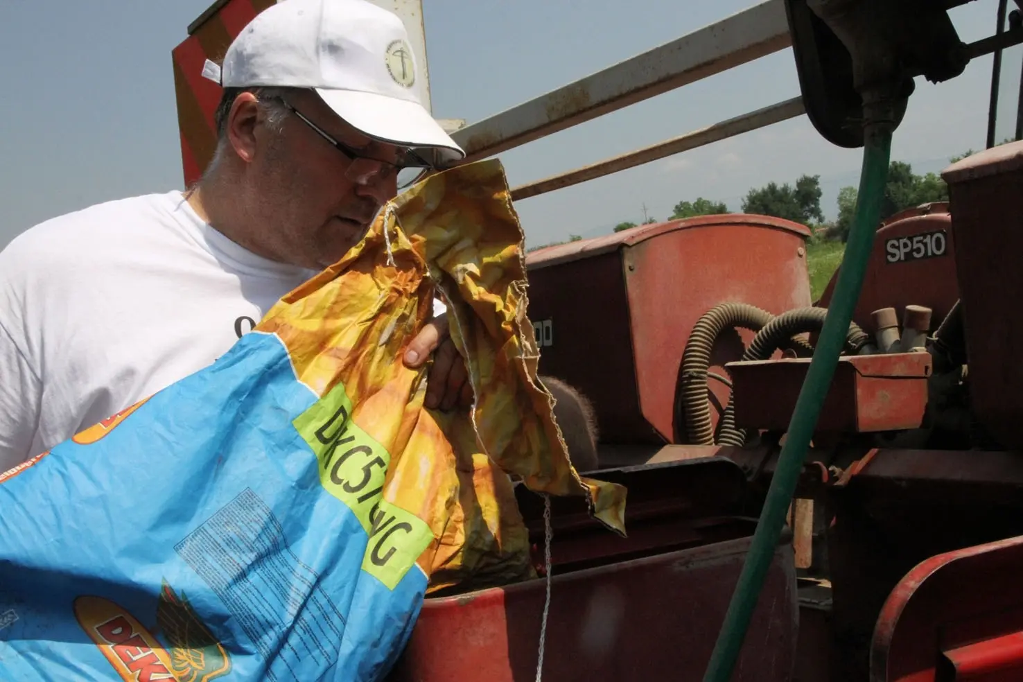 L'agricoltore Ogm Giorgio Fidenato