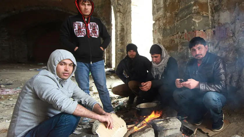 Lasorte Trieste 23/11/15 - Silos, Profughi