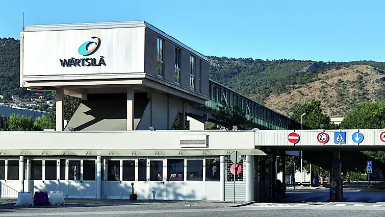Lo stabilimento Wärtsilä di Bagnoli della Rosandra
