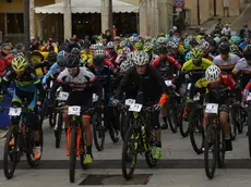 Cormons 18 Marzo 2018 partenza mtb Agenzia Petrussi foto Massimo Turco