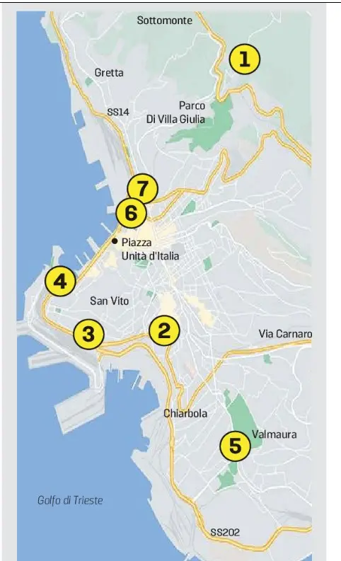 Trieste e i suoi luoghi da rilanciare: i sette punti inseriti nel Concorso di idee promosso dall'Ordine degli Architetti