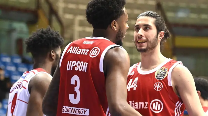 Foto BRUNI Trieste 18.04.21 Basket serie A1: Basket serie A1: Allianz Trieste- Pesaro--upson e alviti